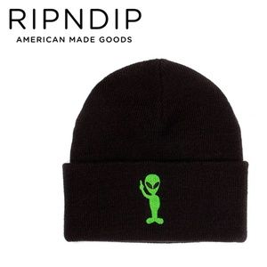 RIPNDIP GET OUTTER HERE BEANIE BLACK